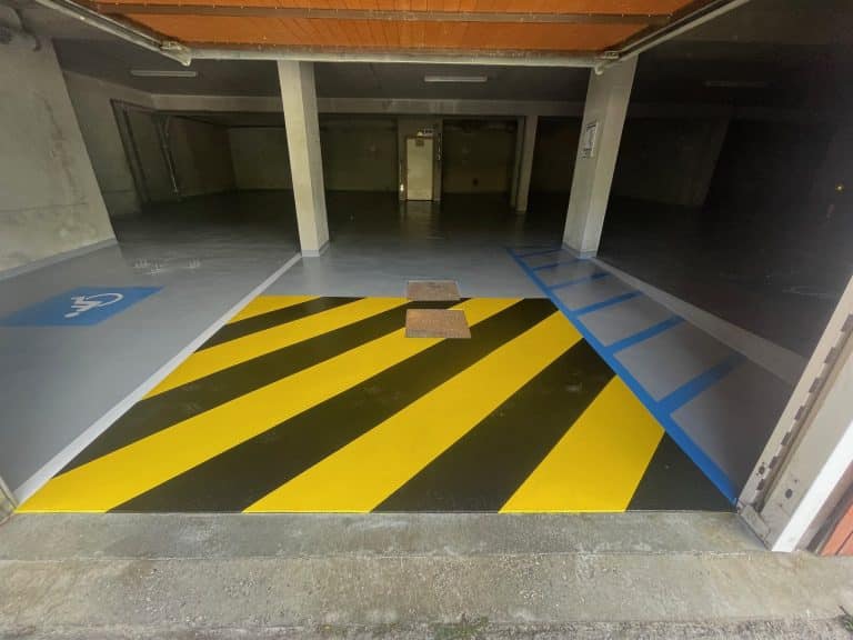 Parking sous terrain en savoie